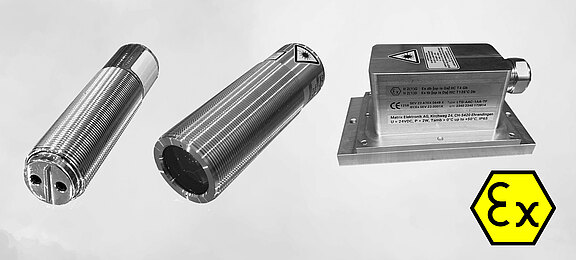 Messende Sensoren f&uuml;r explosionsgef&auml;hrdete Bereiche