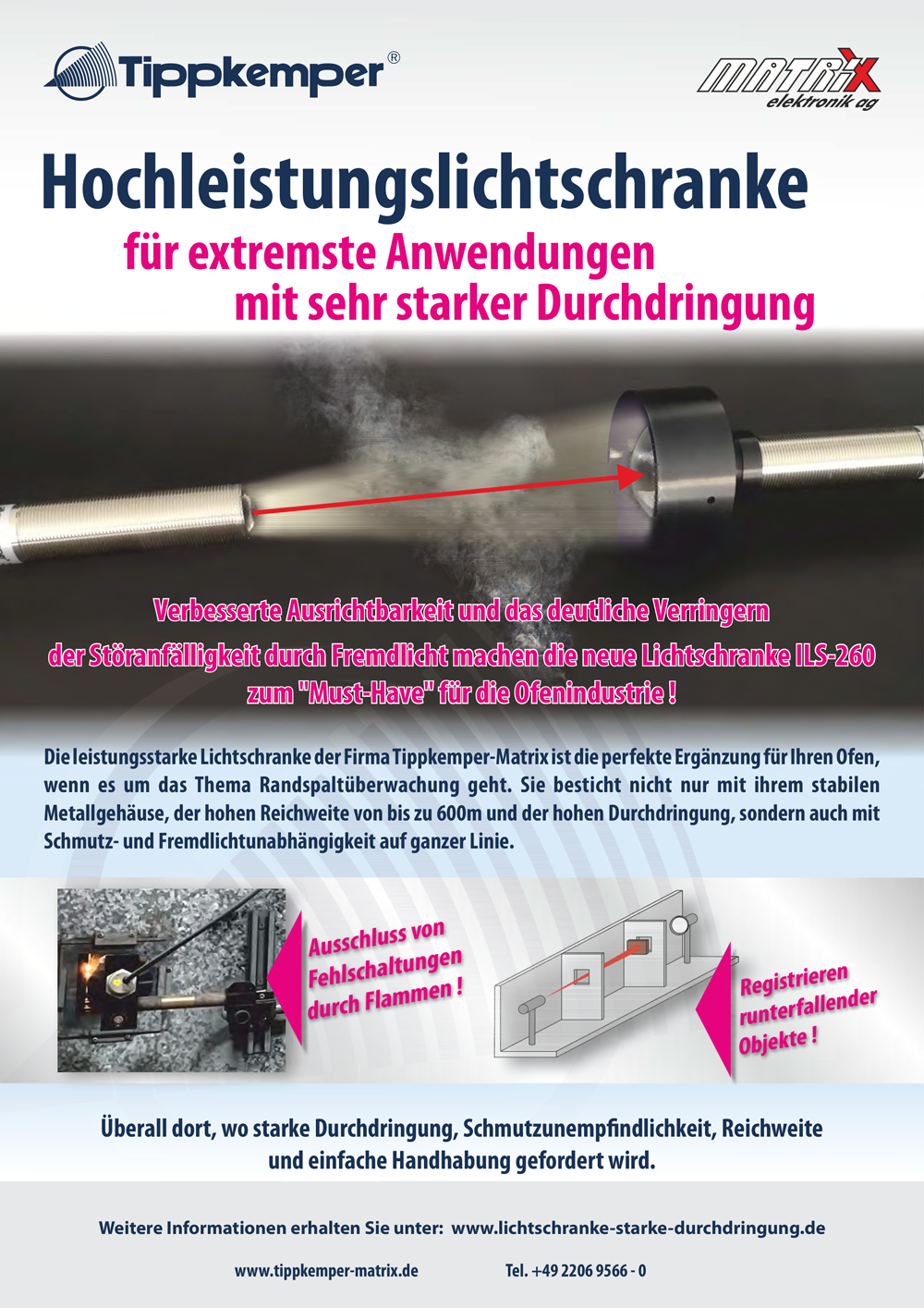 Hochleistungslichtschranke ILD-260